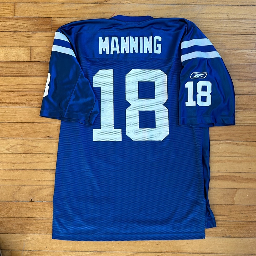 Peyton Manning Colts #18 NFL Equipment Jersey Size Large